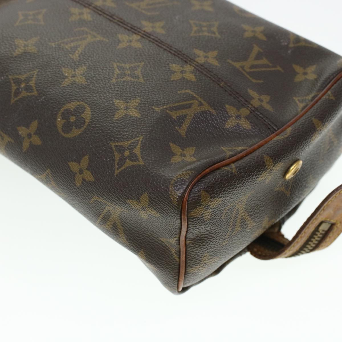 LOUIS VUITTON Monogram Trousse Patte Pression Cosmetic Pouch M47636 44836