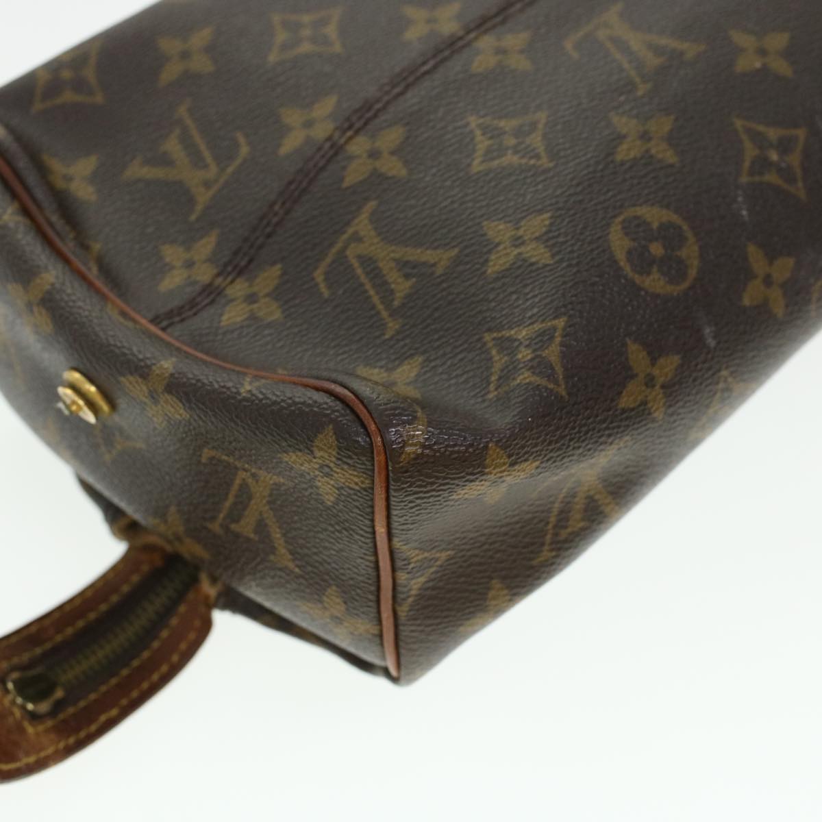 LOUIS VUITTON Monogram Trousse Patte Pression Cosmetic Pouch M47636 44836