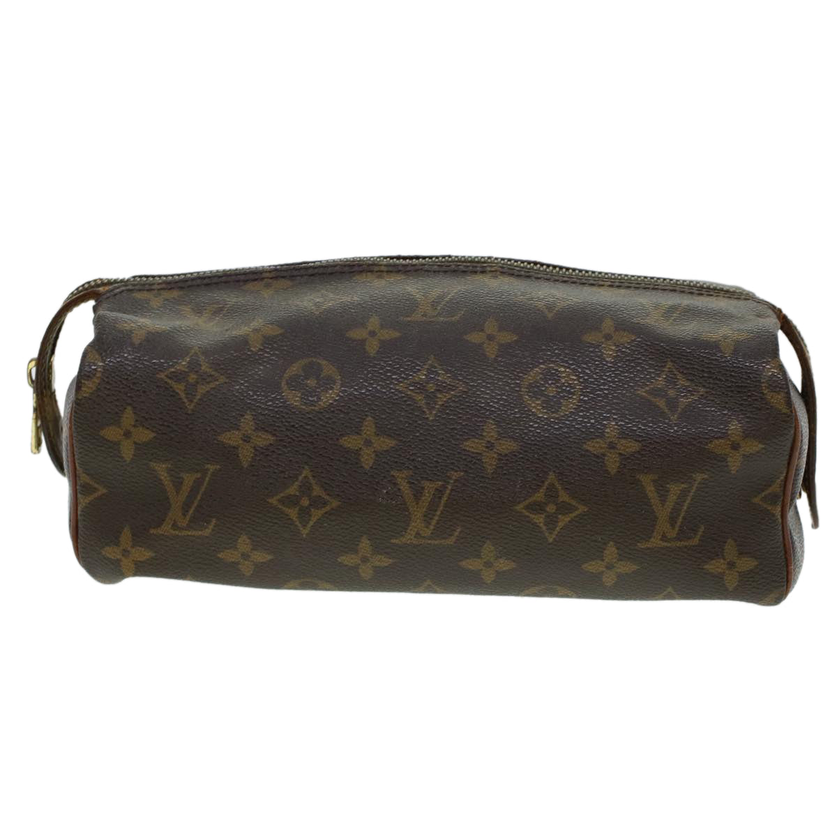 LOUIS VUITTON Monogram Trousse Patte Pression Cosmetic Pouch M47636 44836