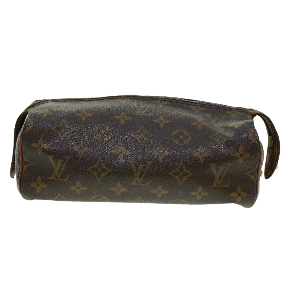 LOUIS VUITTON Monogram Trousse Patte Pression Cosmetic Pouch M47636 44836