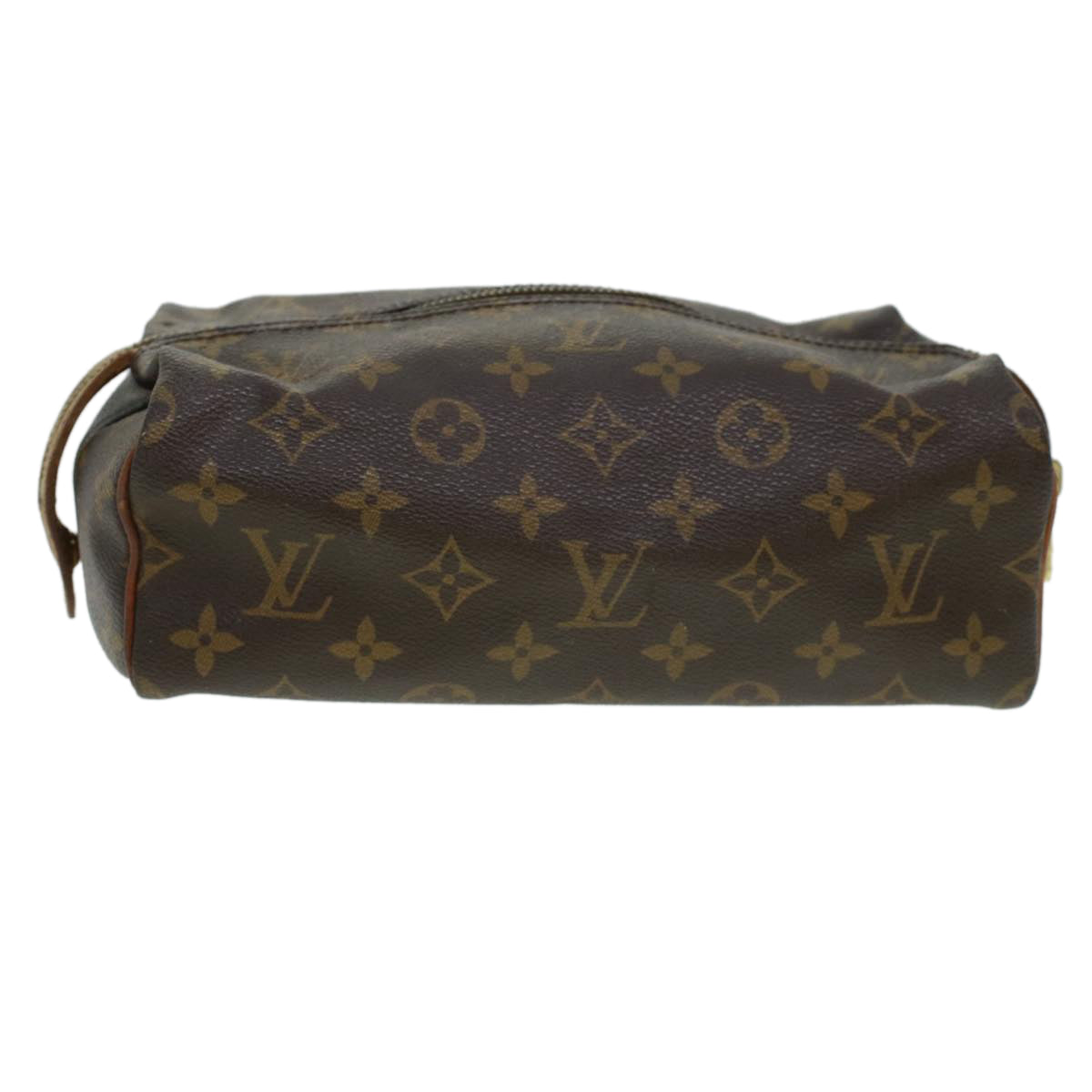 LOUIS VUITTON Monogram Trousse Patte Pression Cosmetic Pouch M47636 44837