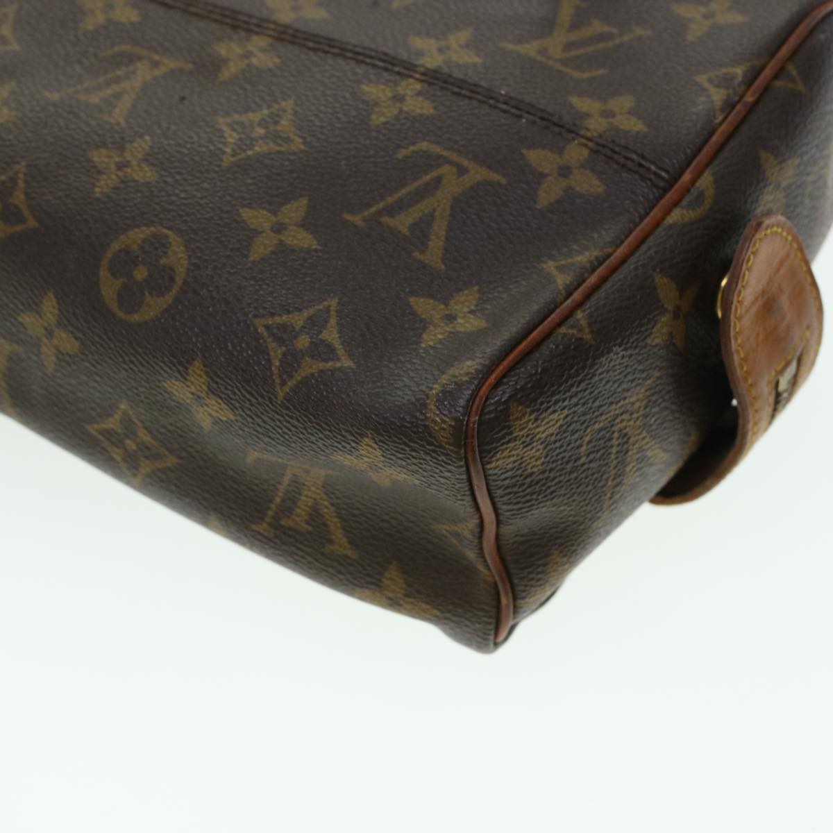 LOUIS VUITTON Monogram Trousse Patte Pression Cosmetic Pouch M47636 44837