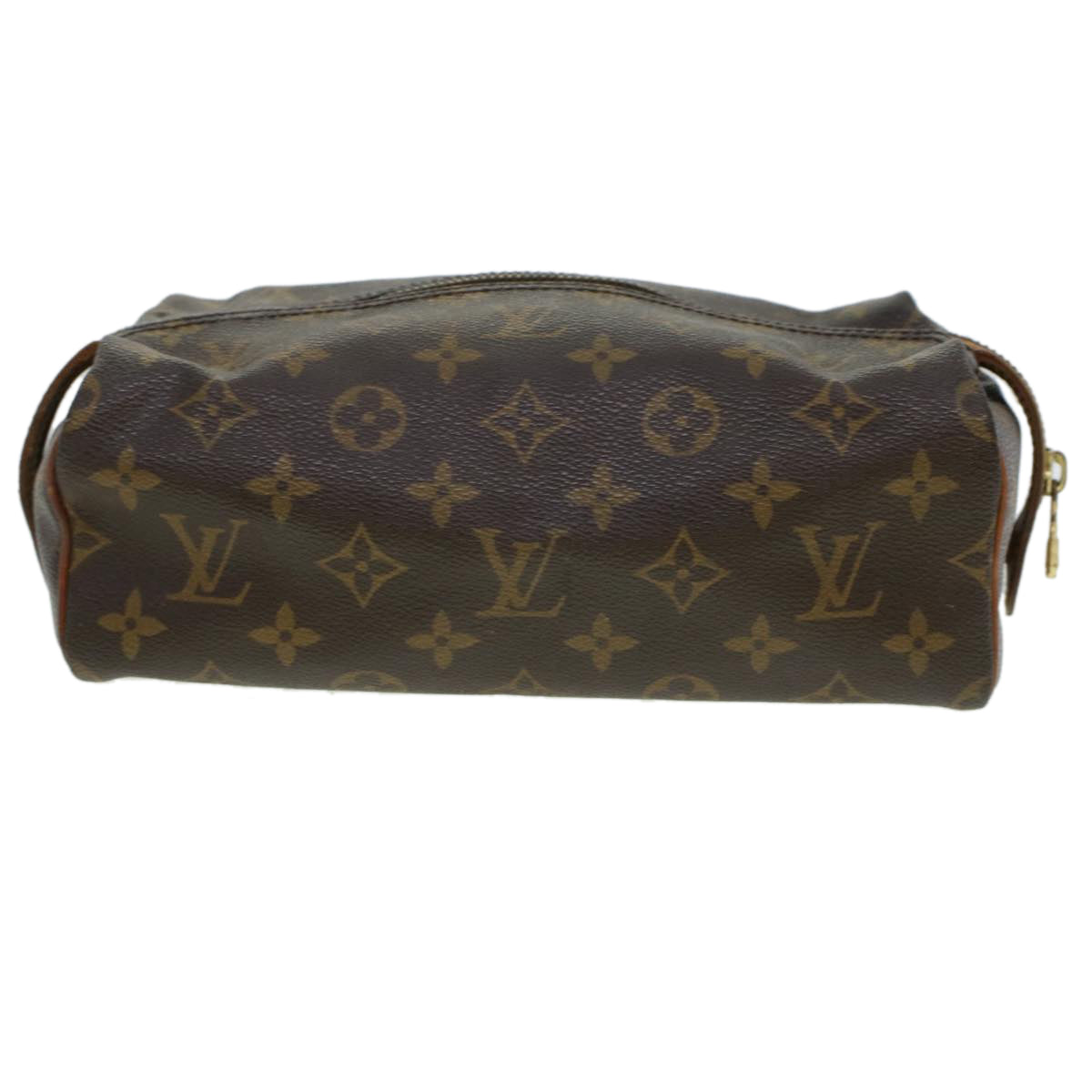 LOUIS VUITTON Monogram Trousse Patte Pression Cosmetic Pouch M47636 44837