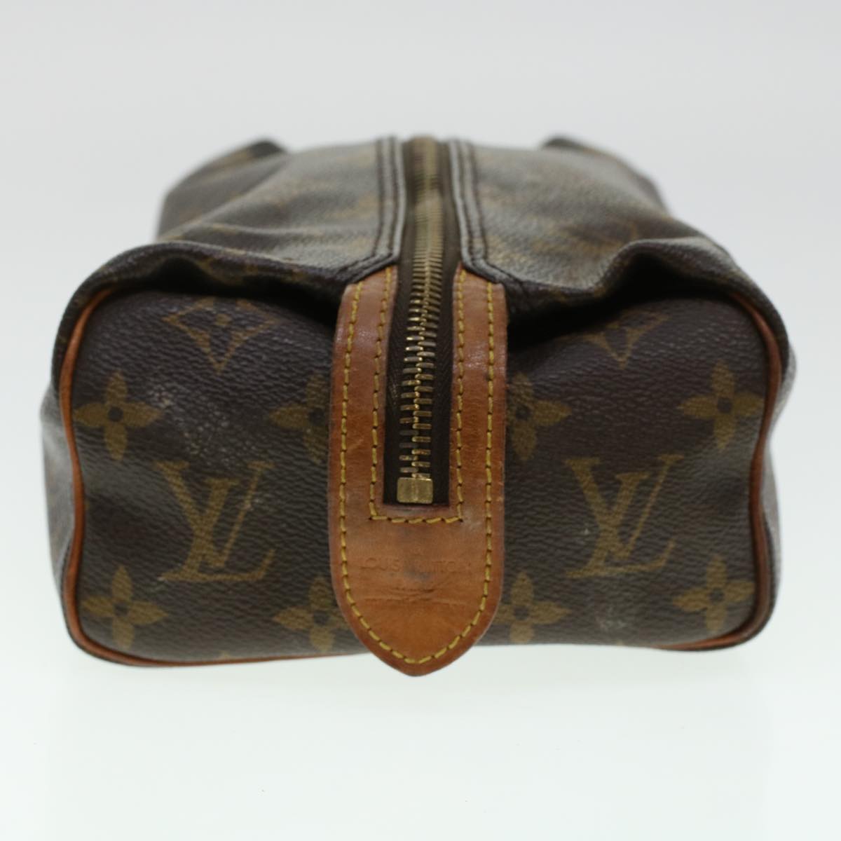LOUIS VUITTON Monogram Trousse Patte Pression Cosmetic Pouch M47636 44837