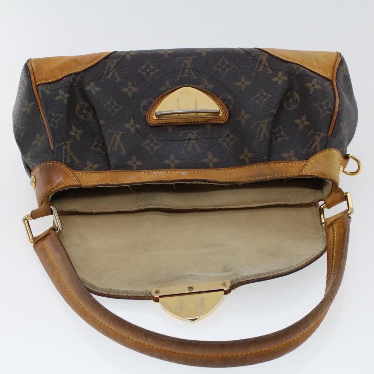 LOUIS VUITTON Monogram Beverly MM Shoulder Bag M40121 LV 44842