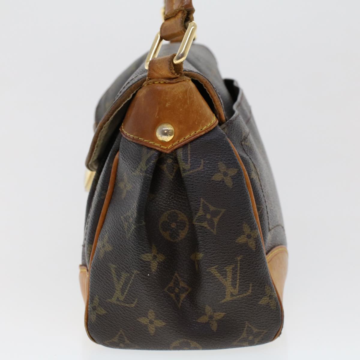 LOUIS VUITTON Monogram Beverly MM Shoulder Bag M40121 LV 44842