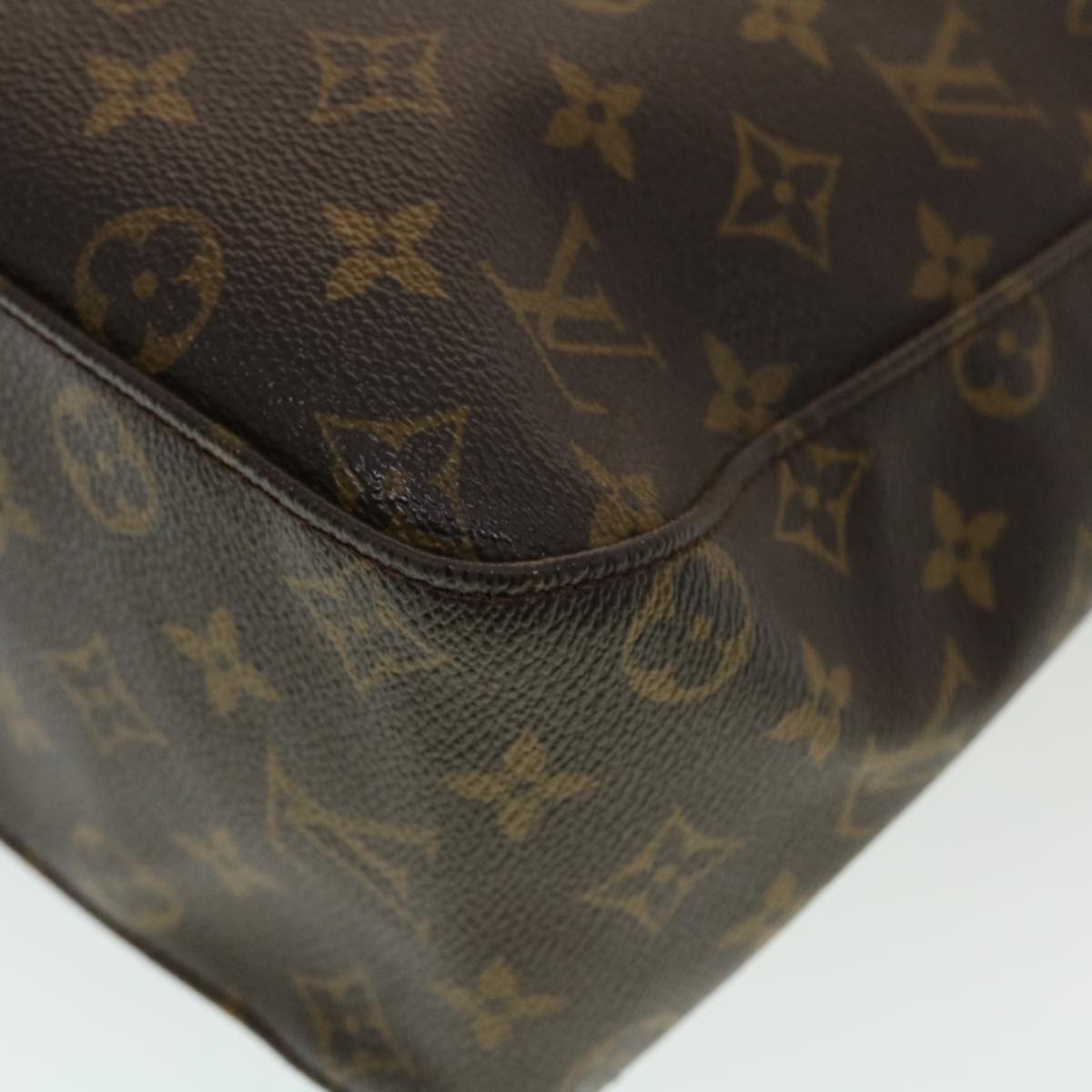 LOUIS VUITTON Monogram Looping GM Shoulder Bag M51145 LV 44844