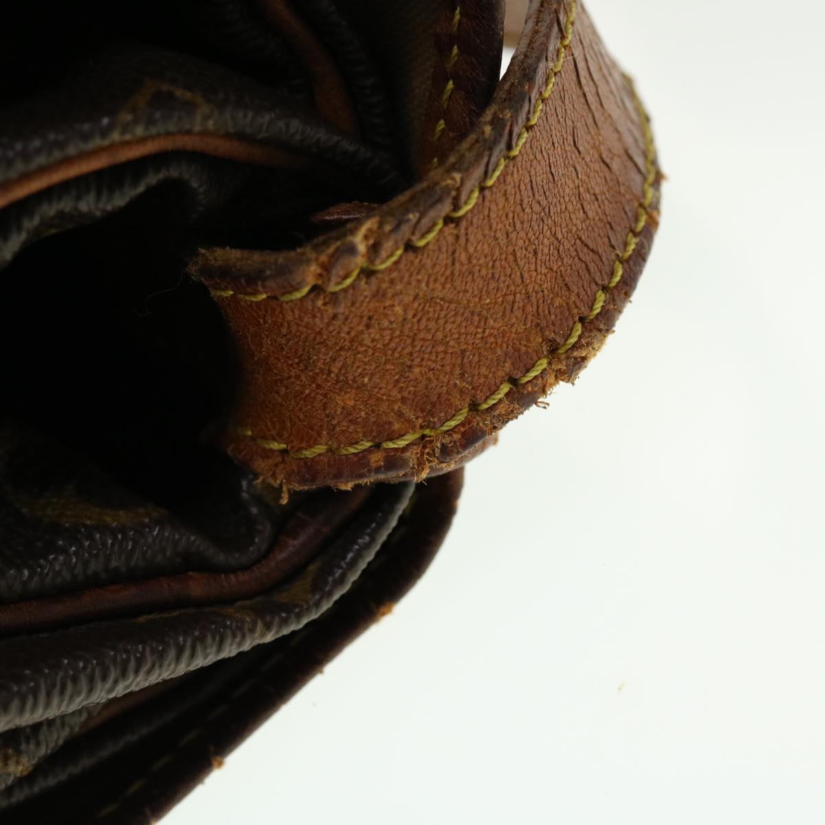 LOUIS VUITTON Monogram Saumur 35 Shoulder Bag M42254 LV 44846