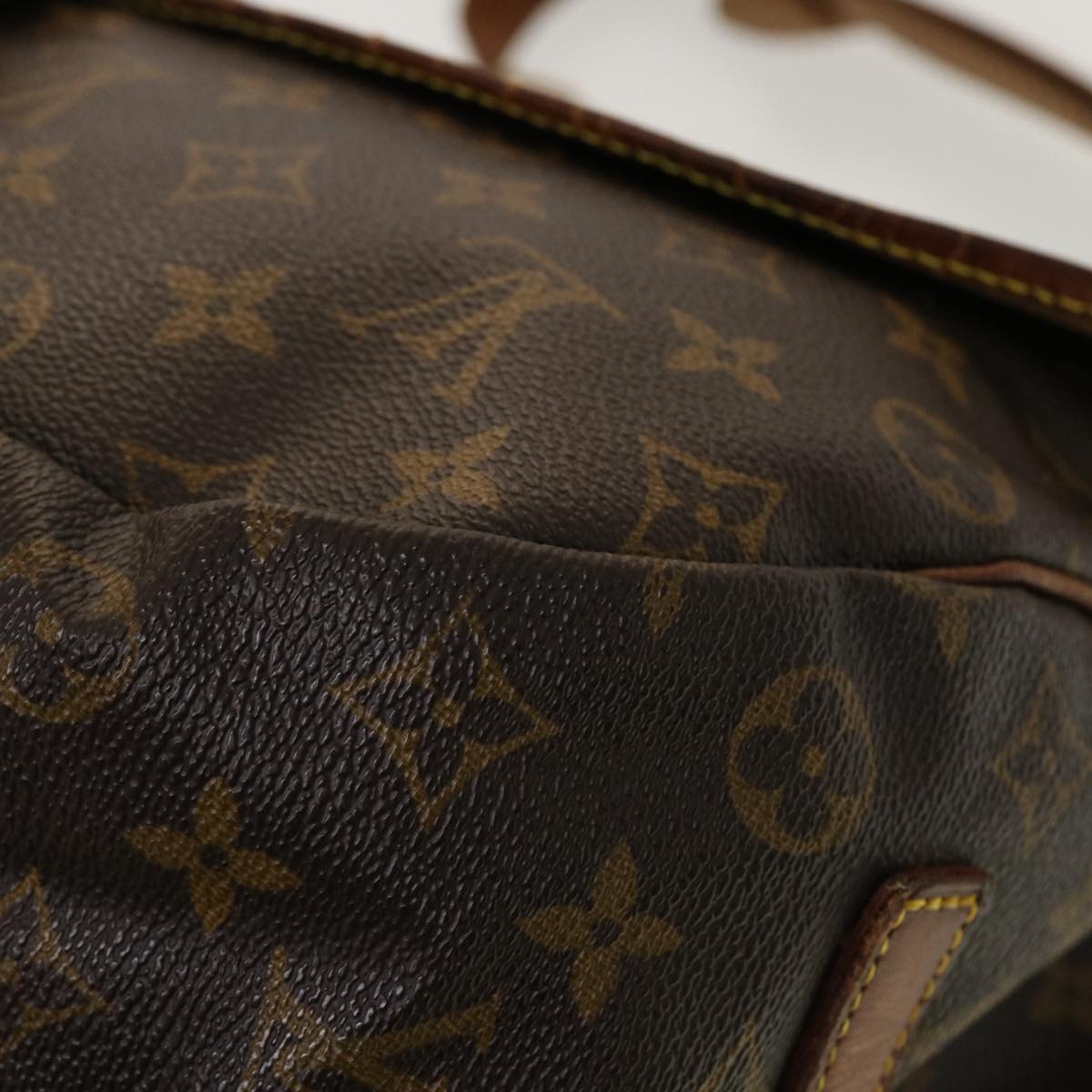 LOUIS VUITTON Monogram Saumur 35 Shoulder Bag M42254 LV 44846