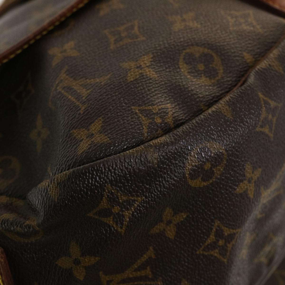 LOUIS VUITTON Monogram Saumur 35 Shoulder Bag M42254 LV 44846