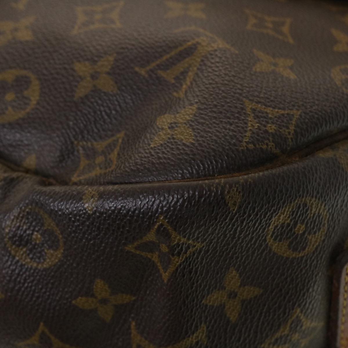 LOUIS VUITTON Monogram Saumur 35 Shoulder Bag M42254 LV 44847