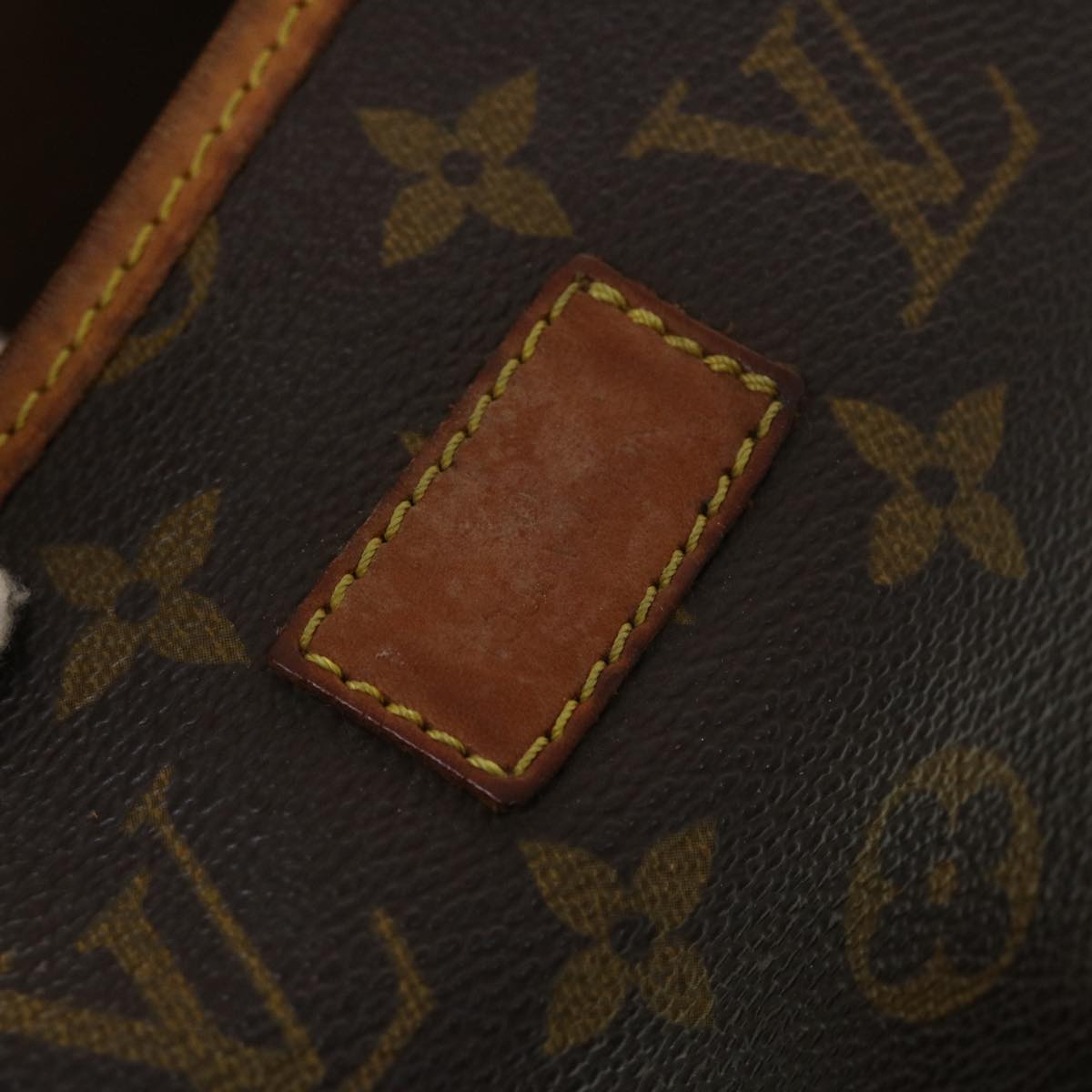 LOUIS VUITTON Monogram Saumur 35 Shoulder Bag M42254 LV 44847