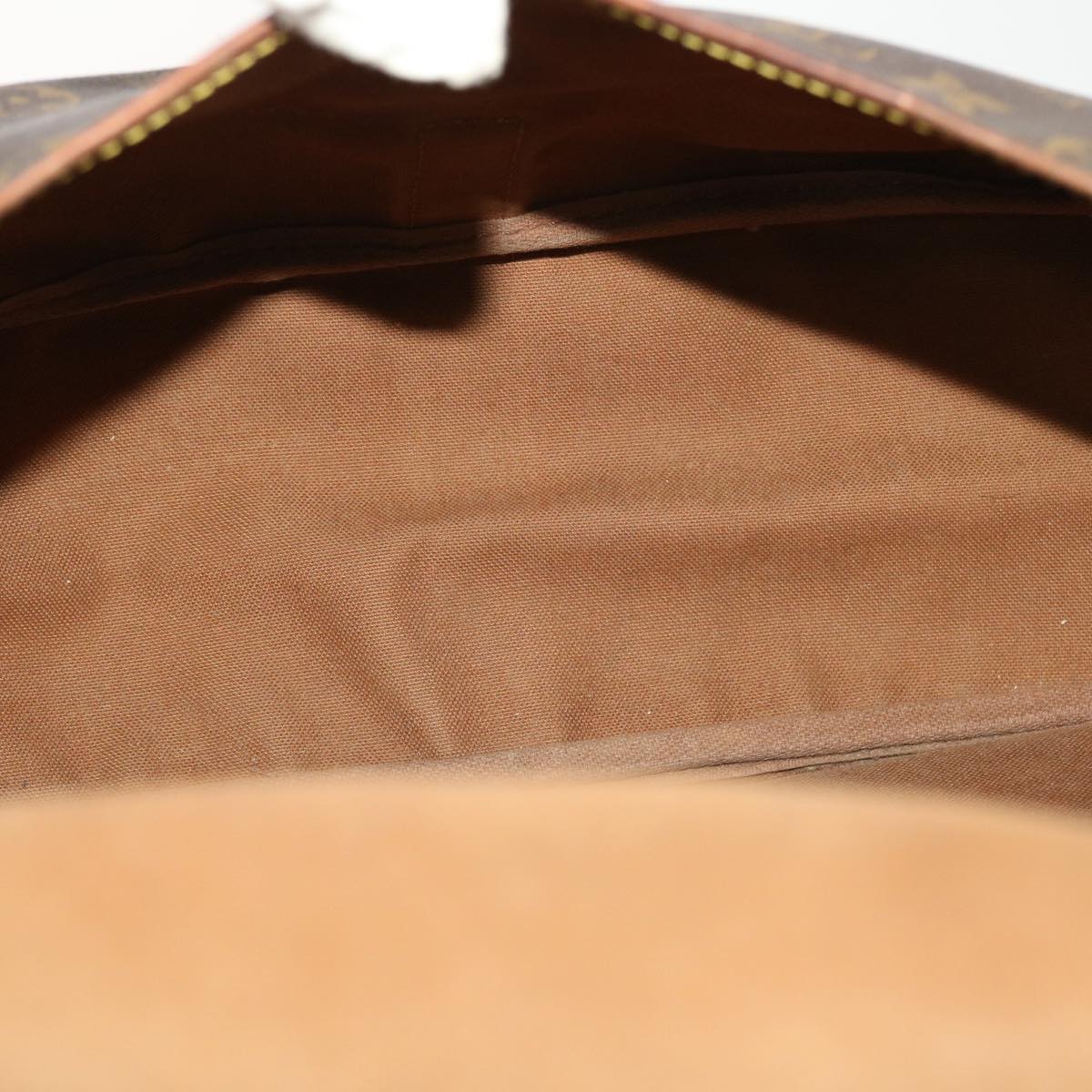 LOUIS VUITTON Monogram Saumur 35 Shoulder Bag M42254 LV 44847