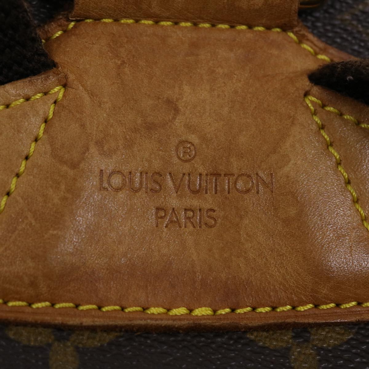 LOUIS VUITTON Monogram Montsouris GM Backpack M51135 LV 44849