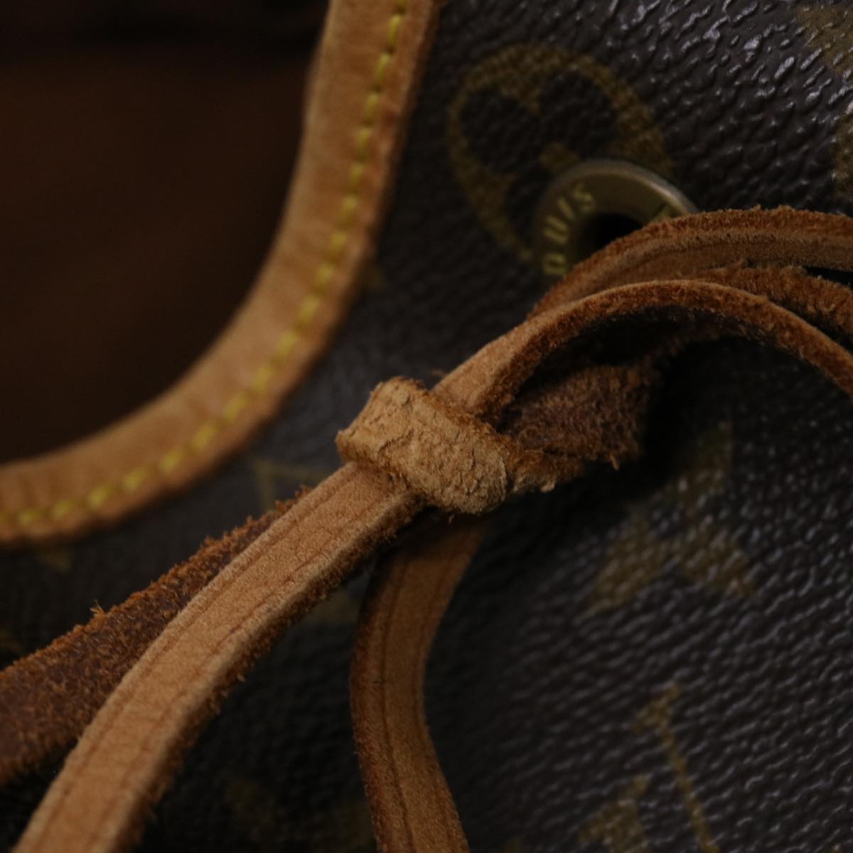 LOUIS VUITTON Monogram Montsouris GM Backpack M51135 LV 44849