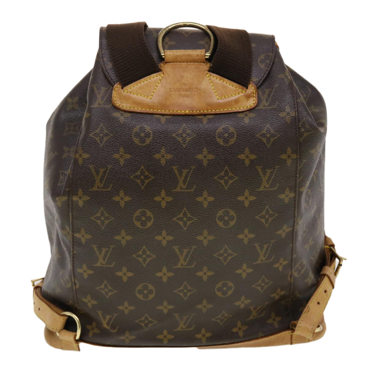 LOUIS VUITTON Monogram Montsouris GM Backpack M51135 LV 44849