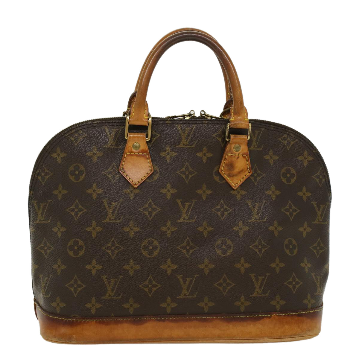 LOUIS VUITTON Monogram Alma Hand Bag M51130 LV 44854