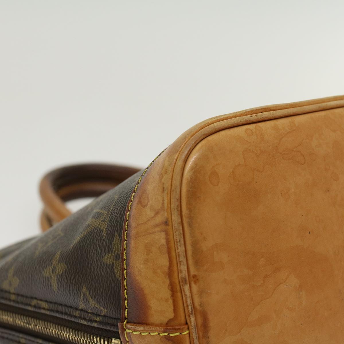 LOUIS VUITTON Monogram Alma Hand Bag M51130 LV 44854