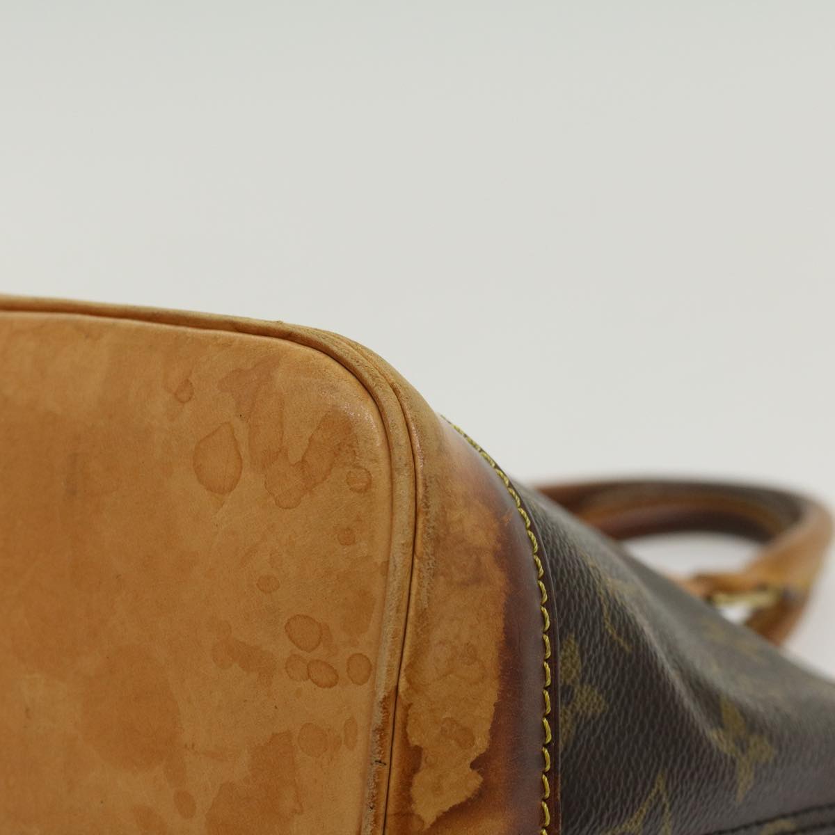 LOUIS VUITTON Monogram Alma Hand Bag M51130 LV 44854