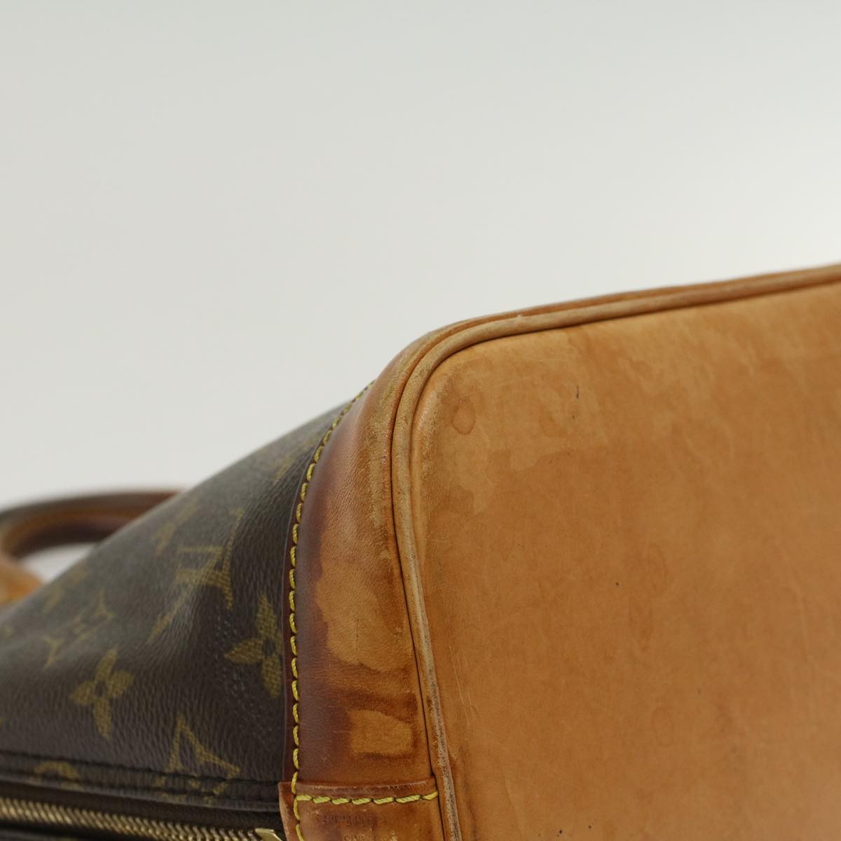 LOUIS VUITTON Monogram Alma Hand Bag M51130 LV 44854