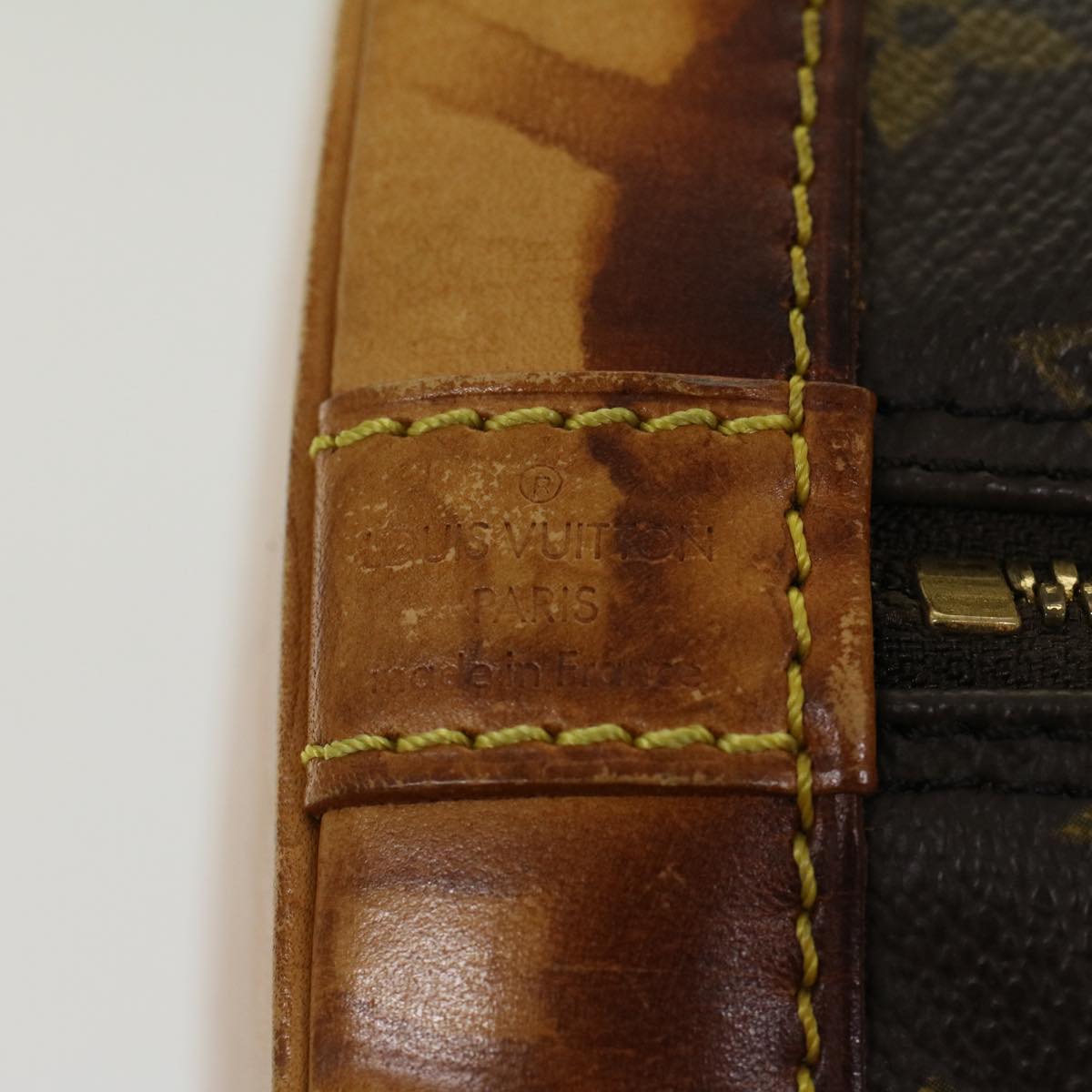 LOUIS VUITTON Monogram Alma Hand Bag M51130 LV 44854
