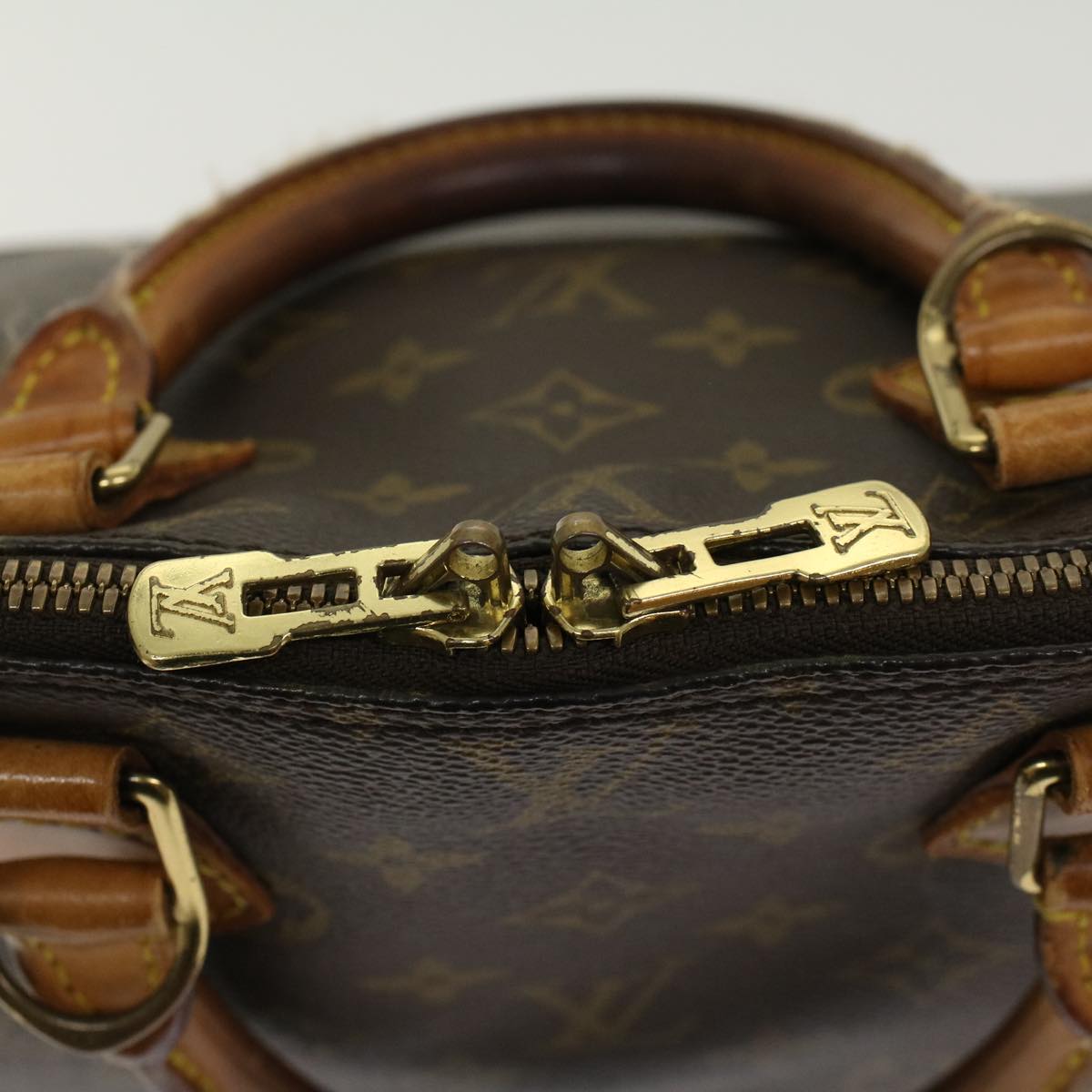 LOUIS VUITTON Monogram Alma Hand Bag M51130 LV 44854