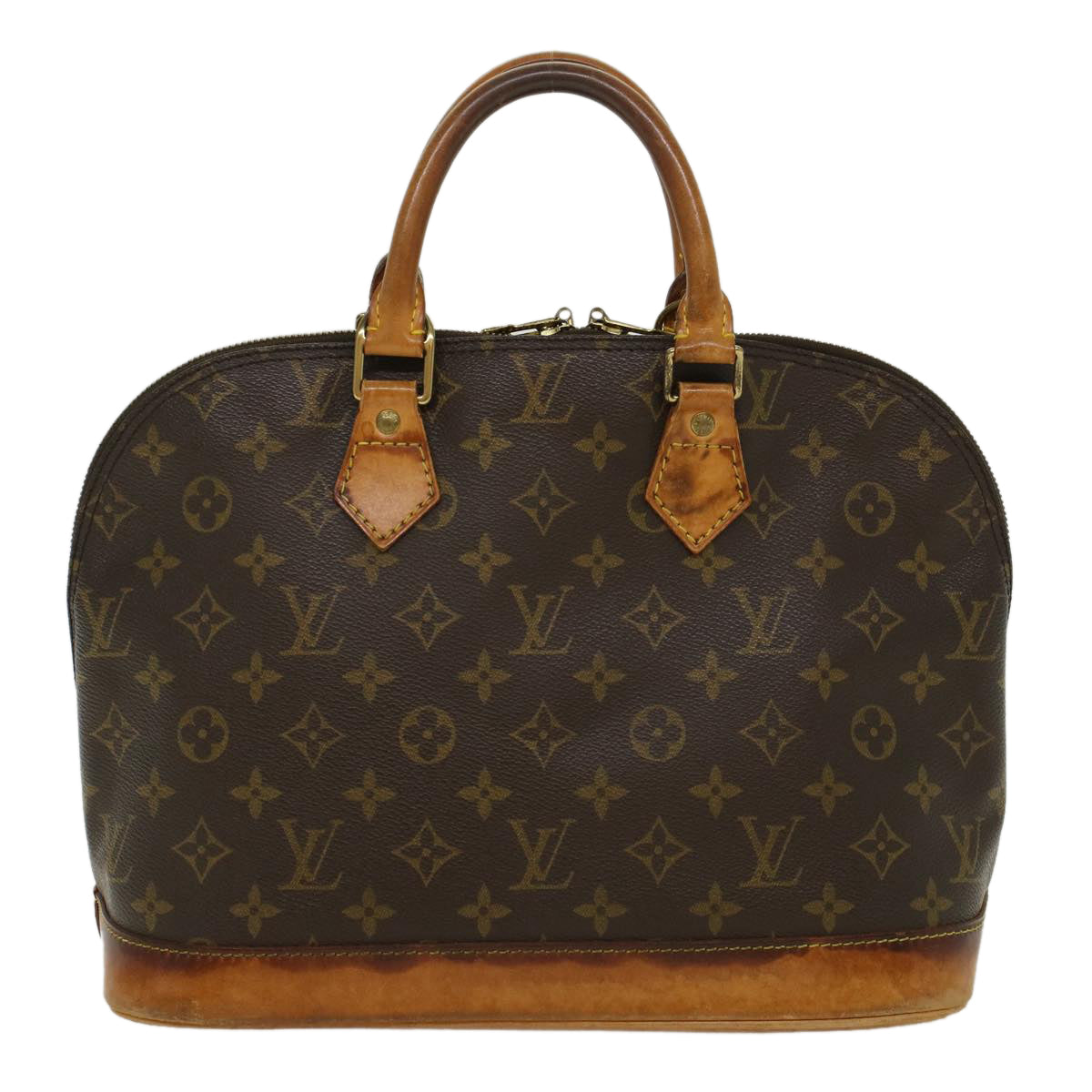 LOUIS VUITTON Monogram Alma Hand Bag M51130 LV 44854