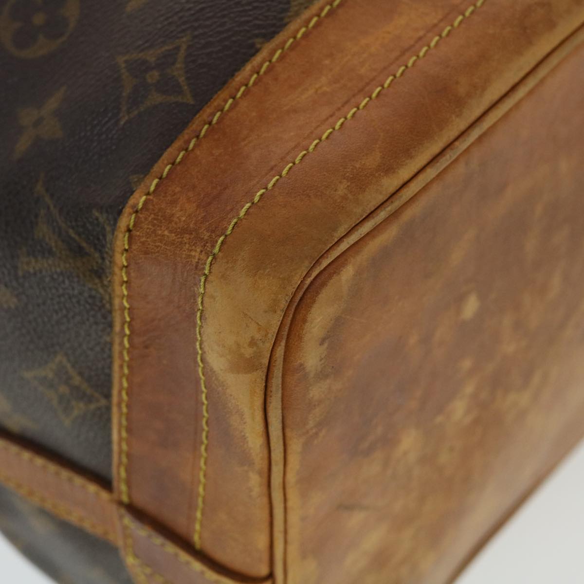 LOUIS VUITTON Monogram Noe Shoulder Bag M42224 LV 44859