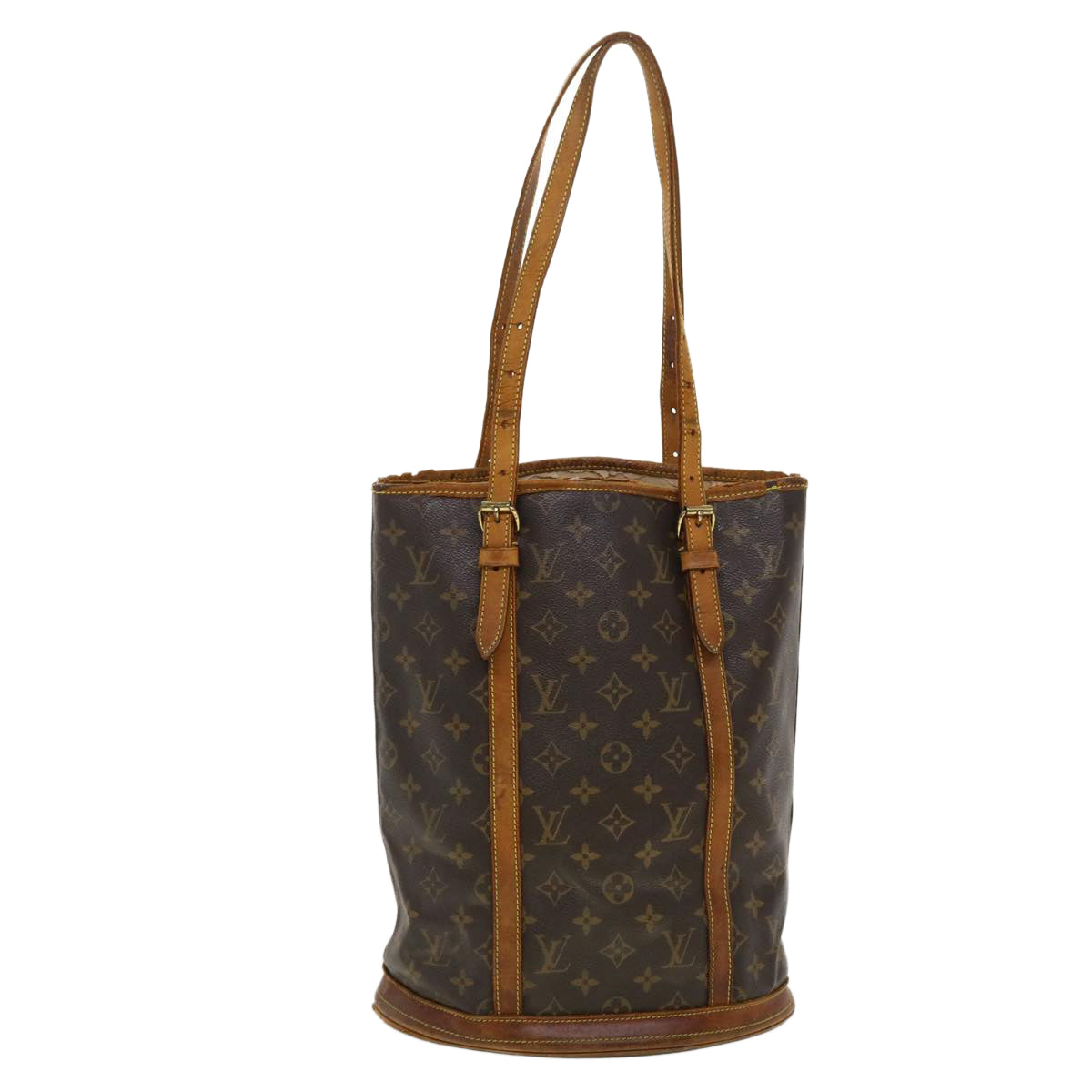 LOUIS VUITTON Monogram Bucket GM Shoulder Bag M42236 LV 44866