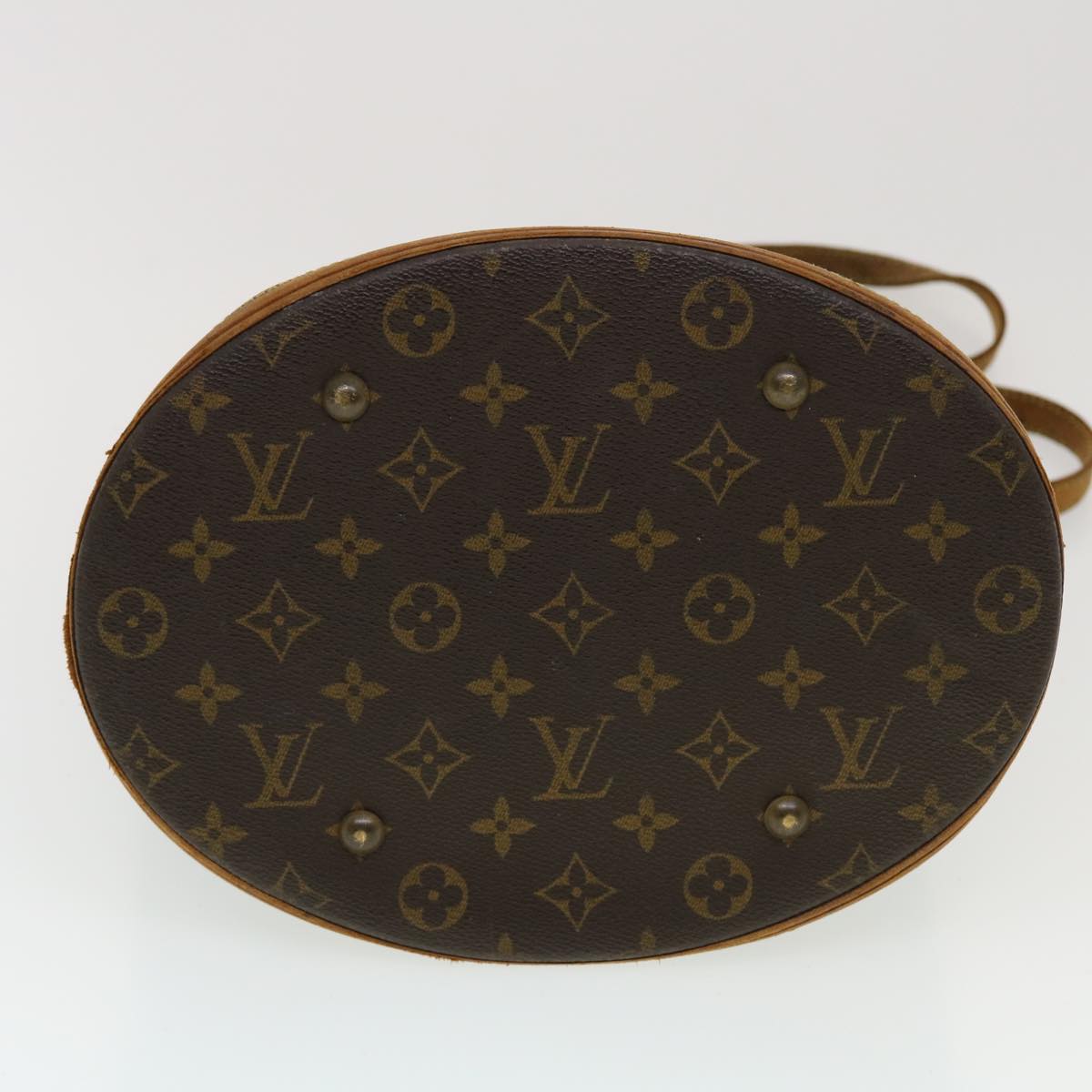 LOUIS VUITTON Monogram Bucket GM Shoulder Bag M42236 LV 44866