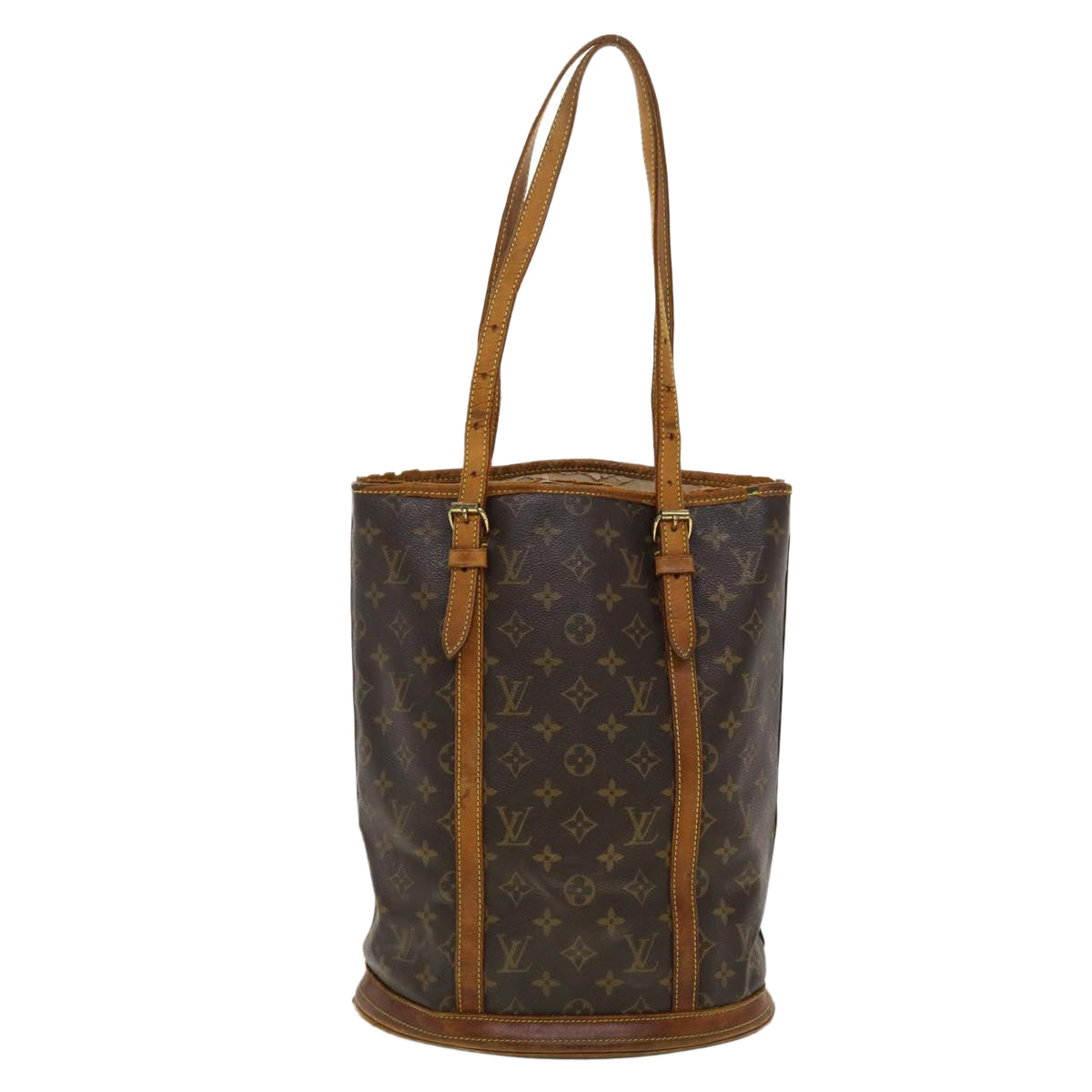 LOUIS VUITTON Monogram Bucket GM Shoulder Bag M42236 LV 44866