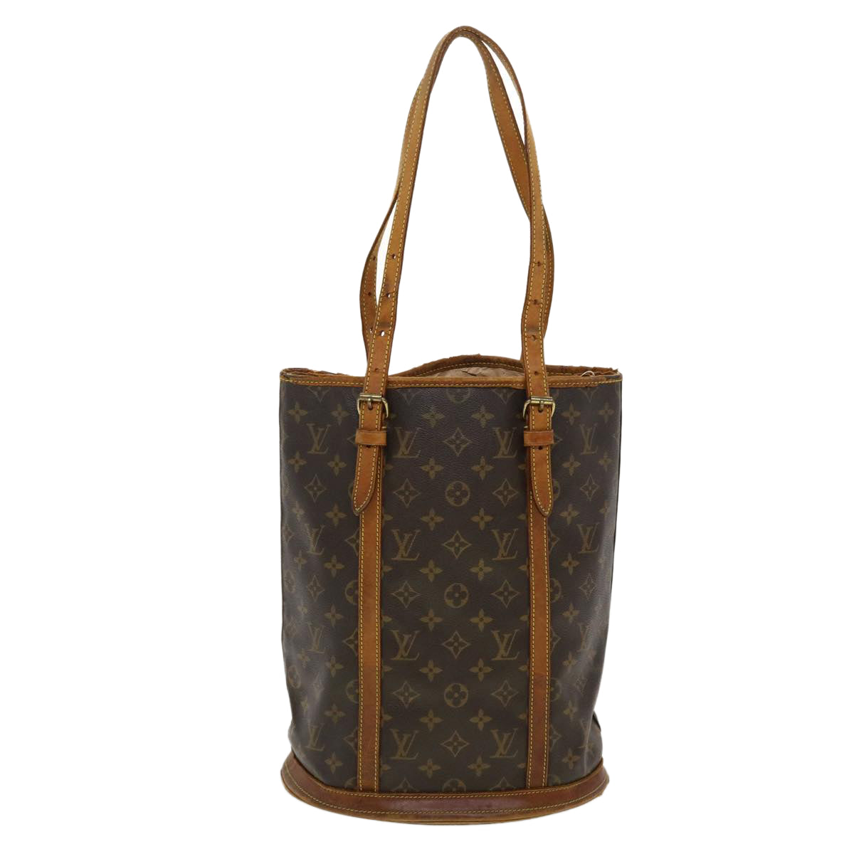 LOUIS VUITTON Monogram Bucket GM Shoulder Bag M42236 LV 44866
