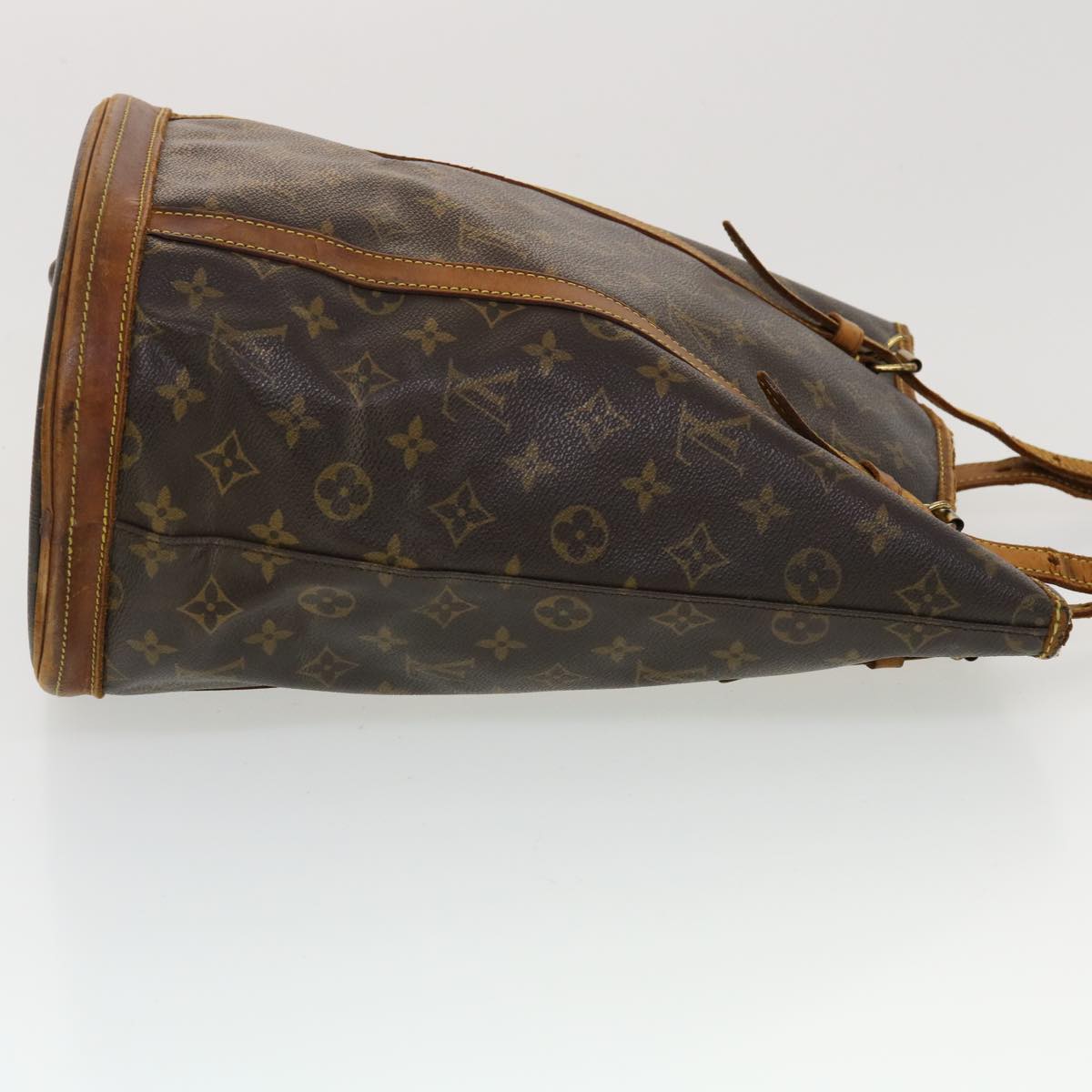 LOUIS VUITTON Monogram Bucket GM Shoulder Bag M42236 LV 44866