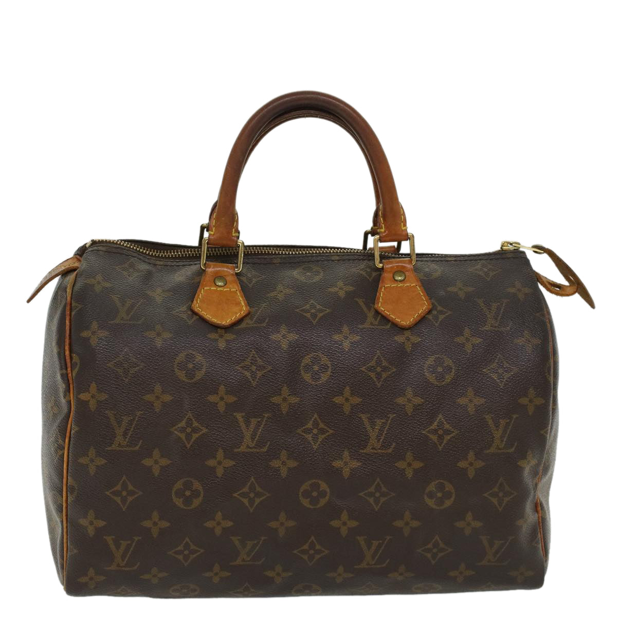 LOUIS VUITTON Monogram Speedy 30 Hand Bag M41526 LV 44873