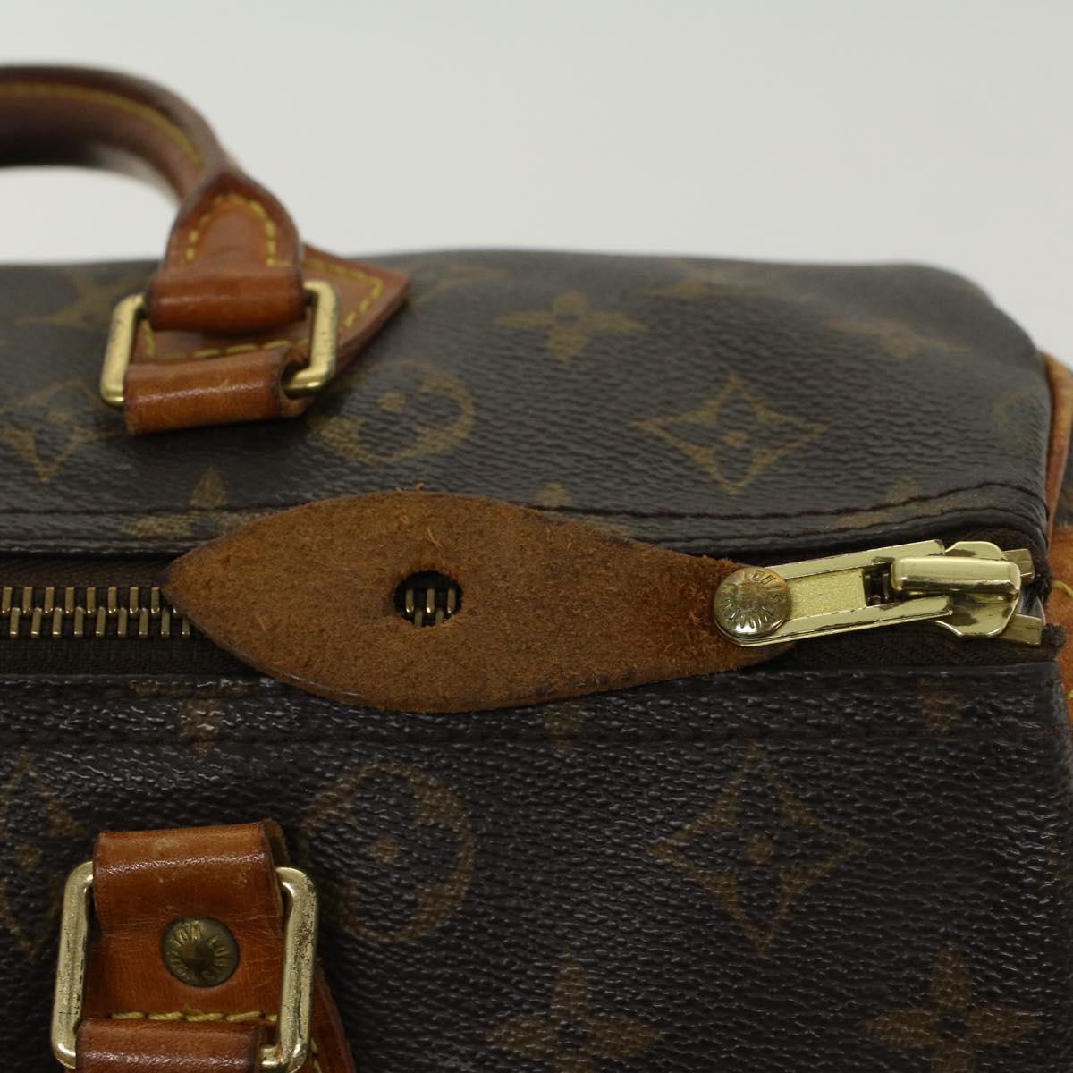 LOUIS VUITTON Monogram Speedy 30 Hand Bag M41526 LV 44873