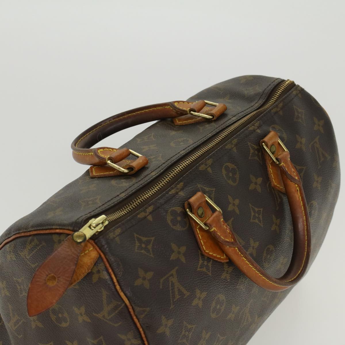 LOUIS VUITTON Monogram Speedy 30 Hand Bag M41526 LV 44873