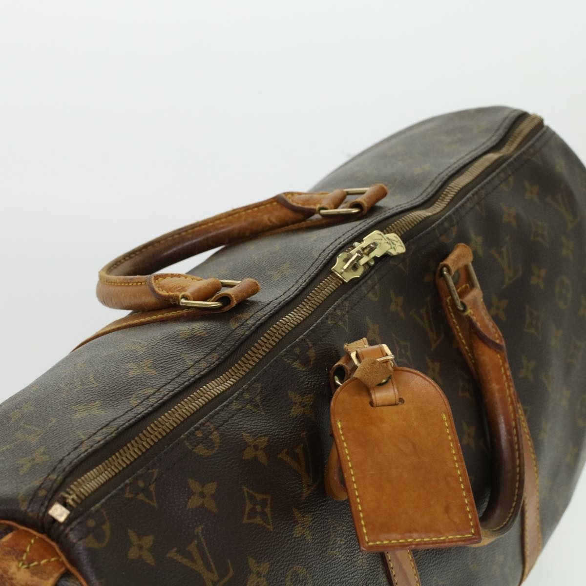 LOUIS VUITTON Monogram Keepall 50 Boston Bag M41426 LV 44881