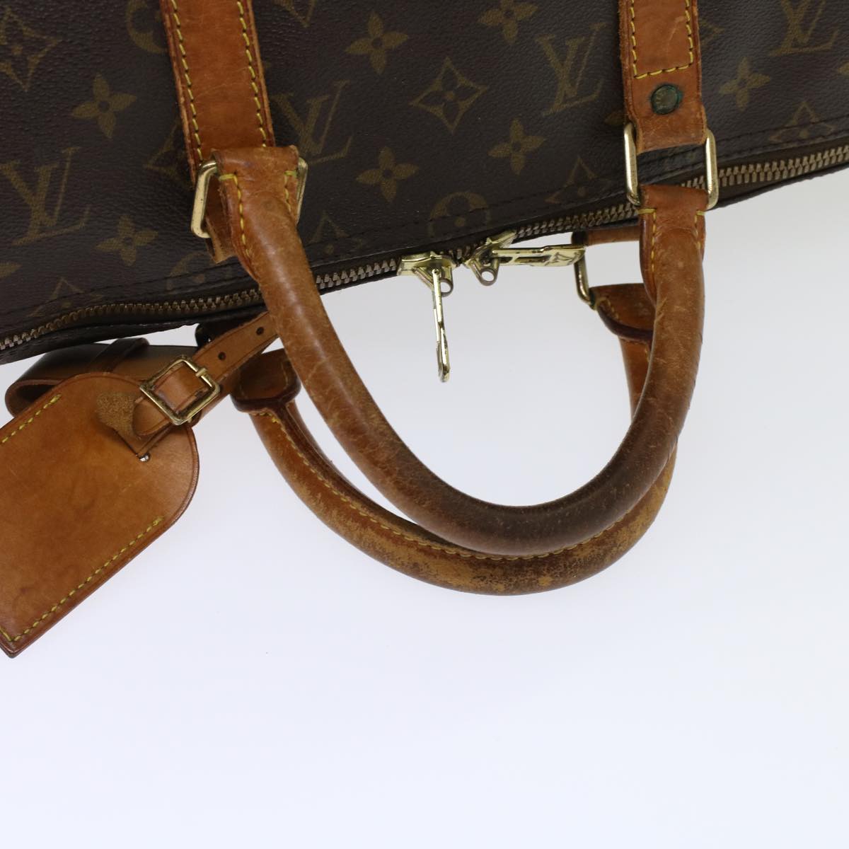 LOUIS VUITTON Monogram Keepall 50 Boston Bag M41426 LV 44881
