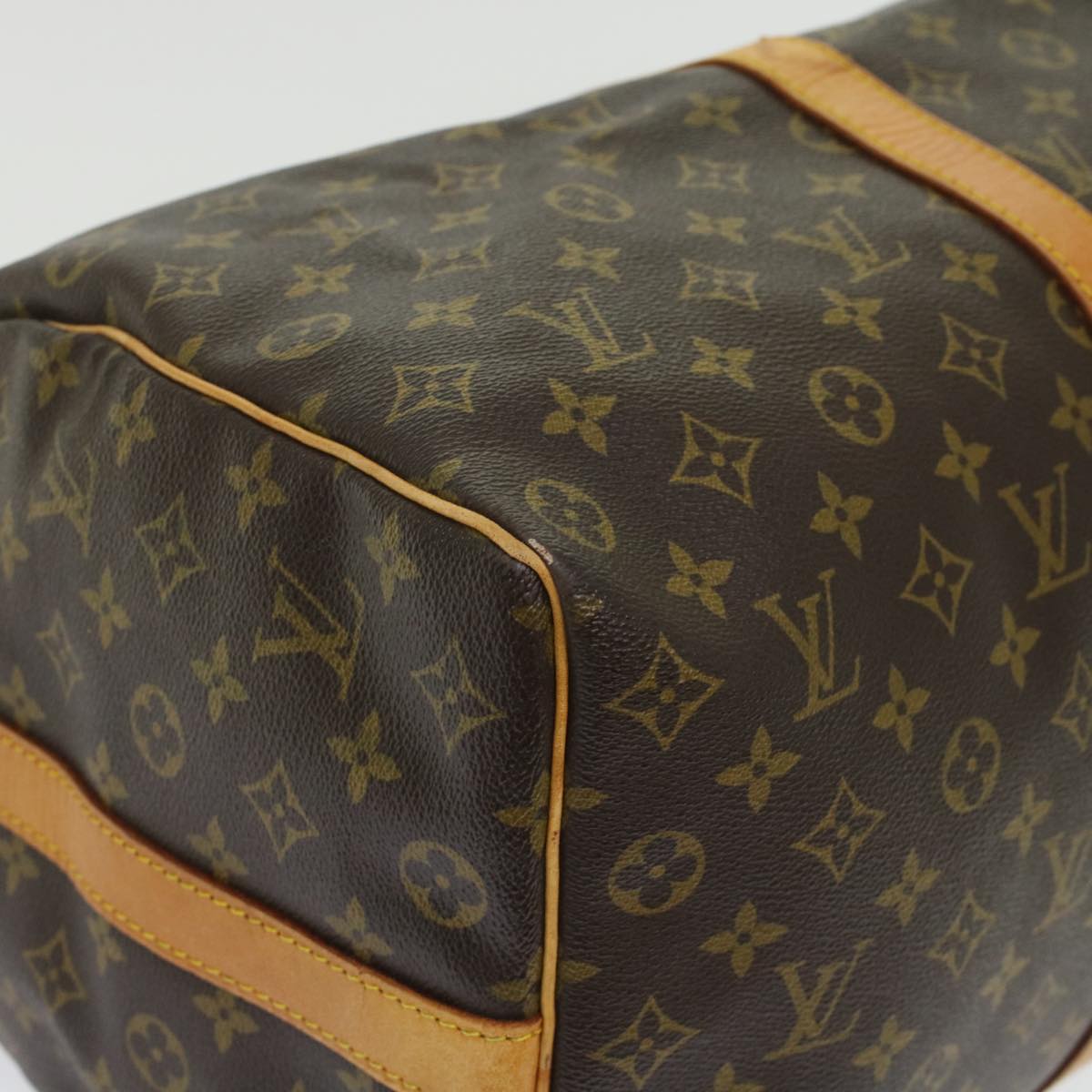 LOUIS VUITTON Monogram Keepall Bandouliere 50 Boston Bag M41416 LV 44884