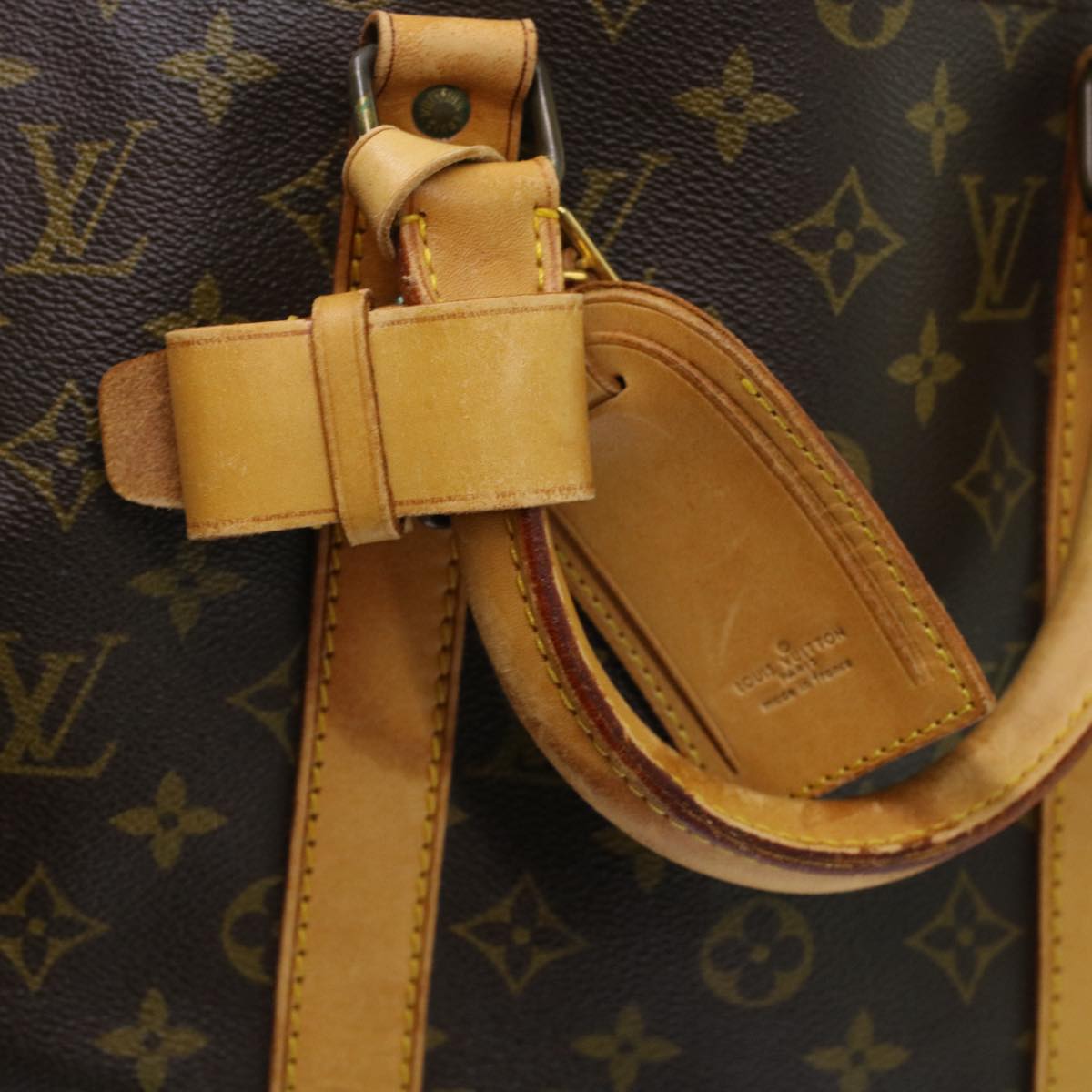 LOUIS VUITTON Monogram Keepall Bandouliere 50 Boston Bag M41416 LV 44884