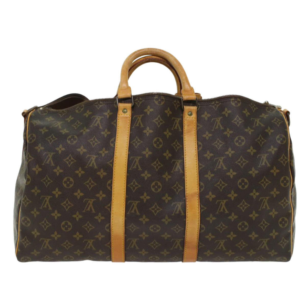 LOUIS VUITTON Monogram Keepall Bandouliere 50 Boston Bag M41416 LV 44884