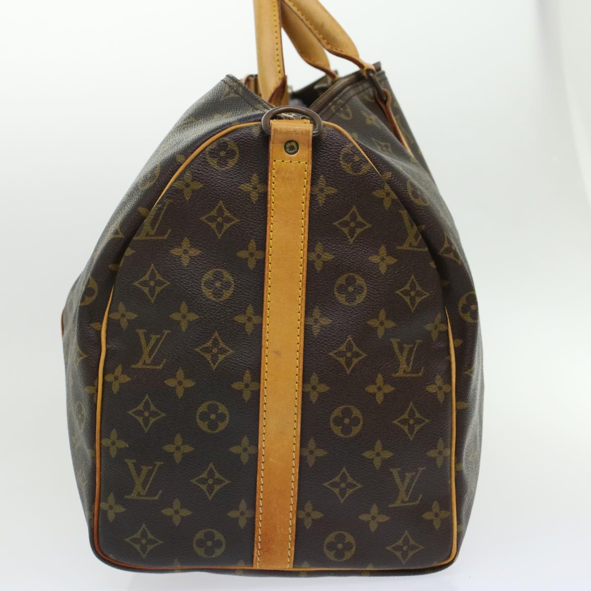 LOUIS VUITTON Monogram Keepall Bandouliere 50 Boston Bag M41416 LV 44884