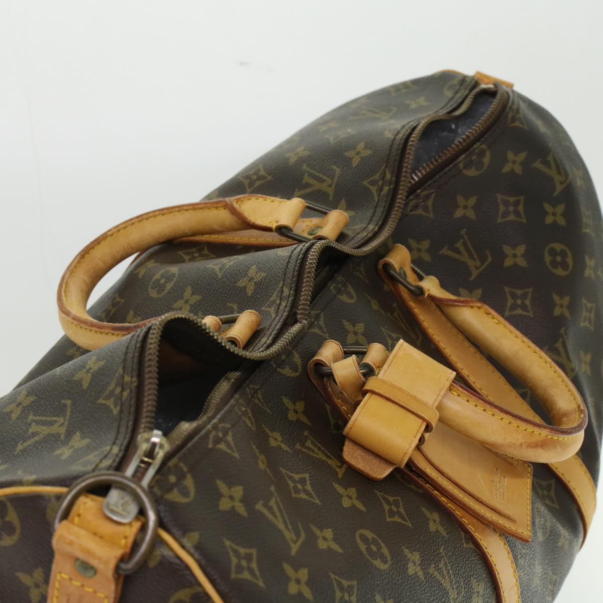 LOUIS VUITTON Monogram Keepall Bandouliere 50 Boston Bag M41416 LV 44884