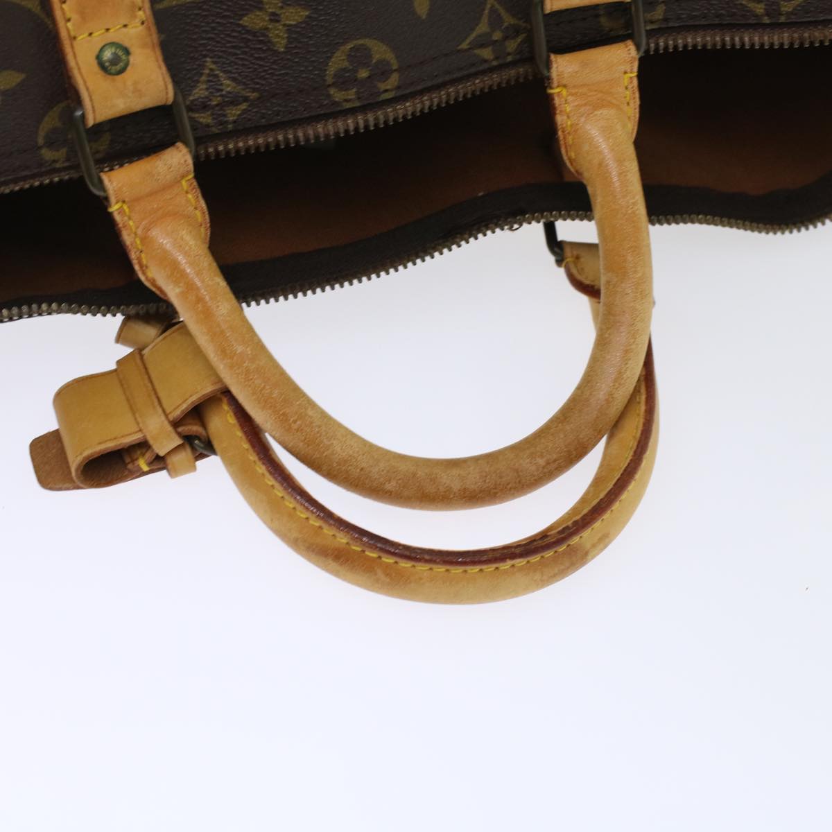 LOUIS VUITTON Monogram Keepall Bandouliere 50 Boston Bag M41416 LV 44884