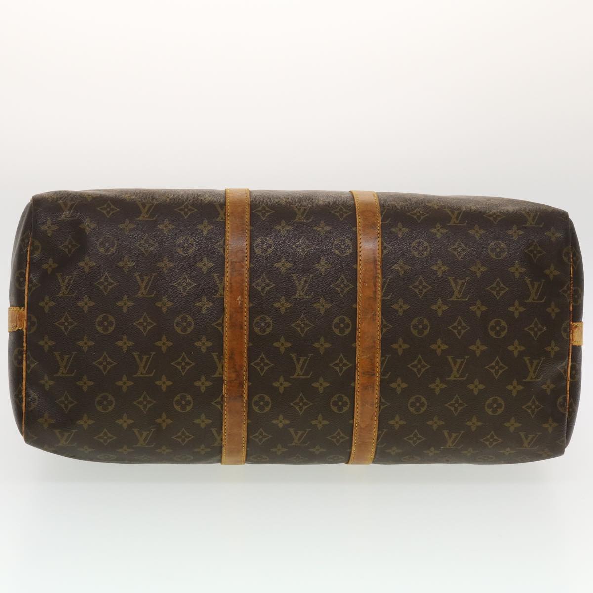 LOUIS VUITTON Monogram Keepall Bandouliere 55 Boston Bag M41414 LV 44889