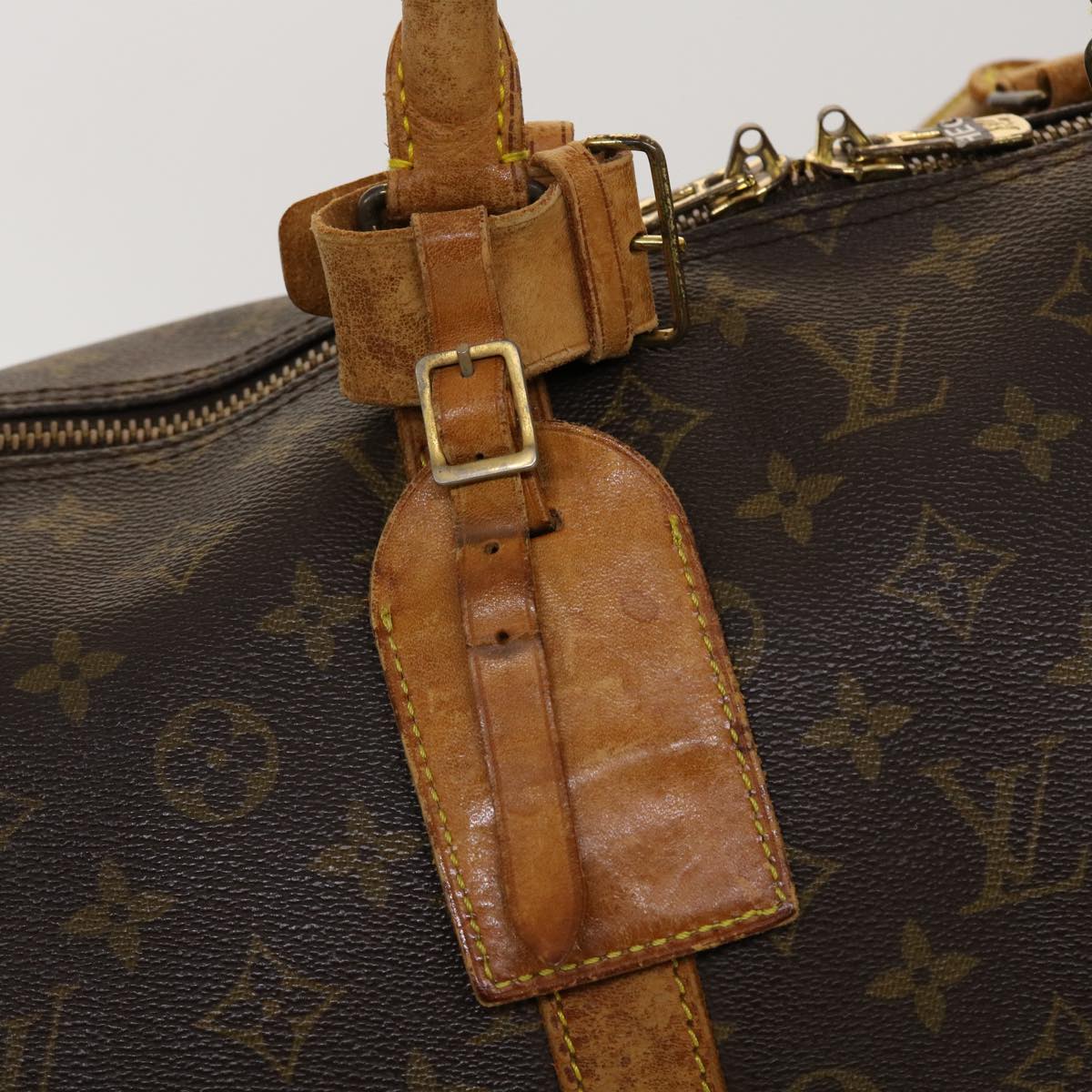 LOUIS VUITTON Monogram Keepall Bandouliere 55 Boston Bag M41414 LV 44889