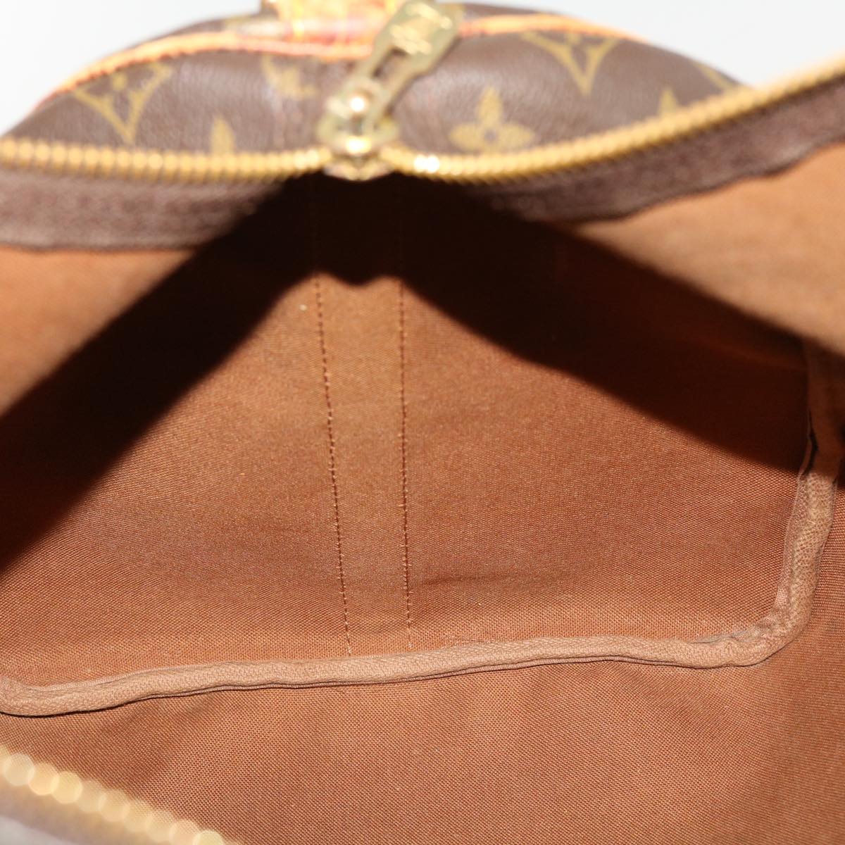 LOUIS VUITTON Monogram Keepall Bandouliere 55 Boston Bag M41414 LV 44889