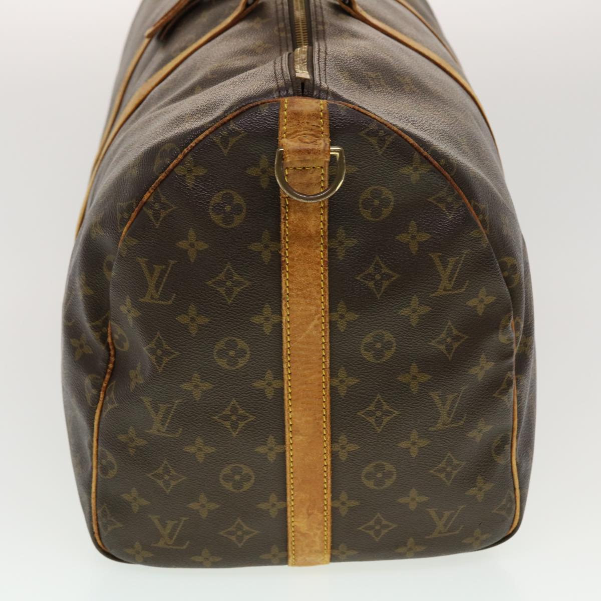 LOUIS VUITTON Monogram Keepall Bandouliere 55 Boston Bag M41414 LV 44889