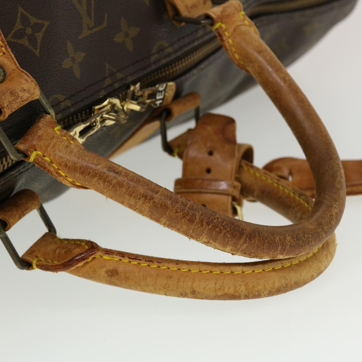 LOUIS VUITTON Monogram Keepall Bandouliere 55 Boston Bag M41414 LV 44889