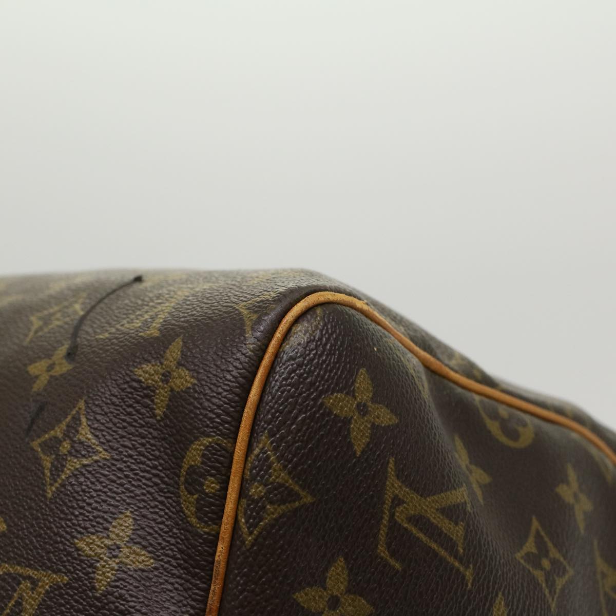 LOUIS VUITTON Monogram Keepall Bandouliere 55 Boston Bag M41414 LV 44890